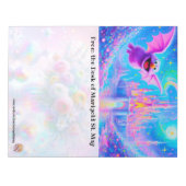 Monet Bat Castle Notepad ノートパッド (正面)