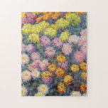 Monet - Bed of Chrysanthemums ジグソーパズル<br><div class="desc">Claude Monet fine art painting,  Bed of Chrysanthemums,  1897</div>