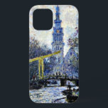 Monet - Canal in Amsterdam, iPhone 12 Proケース<br><div class="desc">Monet - Canal in Amsterdam</div>