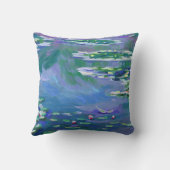 Monet Caulobacterユリの枕 クッション (裏面)