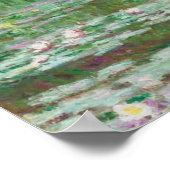 MONET Claude Artist Art Painter Oil Painting Canva ポスター (角)