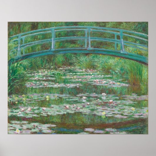 MONET Claude Artist Art Painter Oil Painting Canva ポスター (正面)