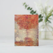 Monet, Claude Herbst in Argenteuil 1873テクニック ポストカード (スタンド正面)