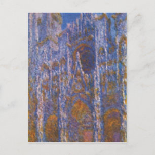 Monet, Claude Katedrale von Rouen (Das Portal bei) ポストカード