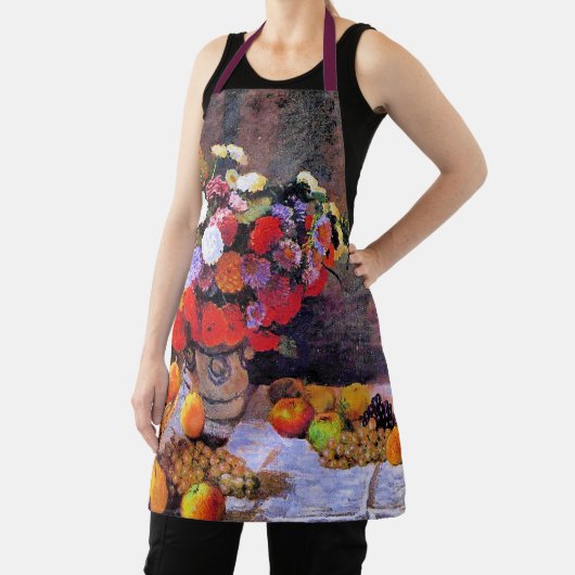 Monet - Flowers and Fruit エプロン (インサイチュ)