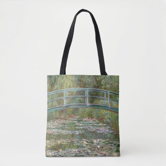 Monet, garden, classic painting トートバッグ (正面)