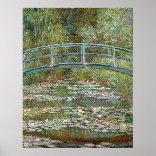 Monet, garden, classic painting ポスター (正面)