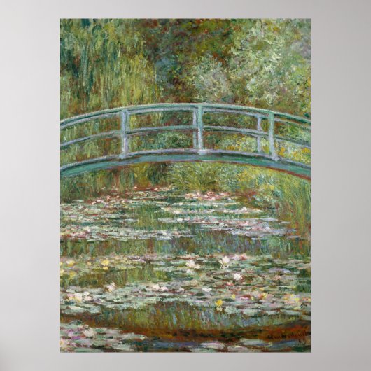 Monet, garden, classic painting ポスター (正面)