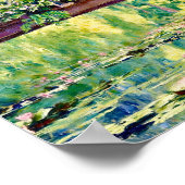 Monet Garden Giverny 1922 ポスター (角)