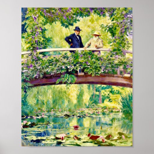 Monet Garden Giverny 1922 ポスター (正面)