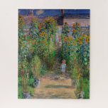 Monet Garden Vetheuil Impressionim Painting ジグソーパズル<br><div class="desc">Monet's Garden at Vetheuil - A famous Claude Monet painting of a beautiful colorful impressionist garden scene. The Artist's Garden at Vétheuil,  1881.</div>