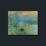 Monet Impressionサンライズキャンバス印刷 キャンバスプリント<br><div class="desc">印象：ソレイルバント、または"インプレッション日の出"は、マスターのクロード・モネによるこの初期の印象派的な作品のタイトルである。この画像は現在パブリックドメインに入っており、ギャラリーのキャンバスプリントとして自宅やオフィスに美しく追加できる。</div>
