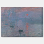 Monet, Impression at Sunrise マグネット (正面)