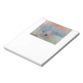 Monet , “ Impression, Sunrise ” ノートパッド (回転)