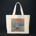 Monet , “ Impression, Sunrise ” ラージトートバッグ<br><div class="desc">私はMonetが好きな人のためにこの製品を作りました。</div>