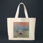 Monet , “ Impression, Sunrise ” ラージトートバッグ<br><div class="desc">私はMonetが好きな人のためにこの製品を作りました。</div>