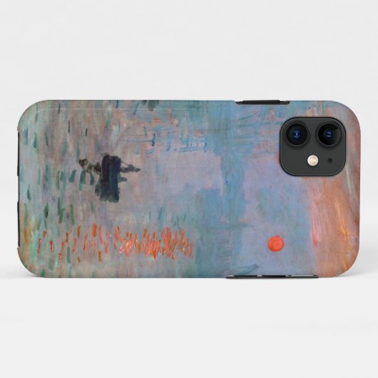 Monet , “ Impression, Sunrise ” Case-Mate iPhoneケース (裏面(横))