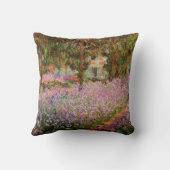 Monet - Irises in Monet's Garden クッション (裏面)