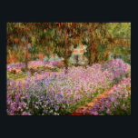 Monet - Irises in Monet's Garden Poster ポスター<br><div class="desc">Monet - Irises in Monet's Garden Poster</div>