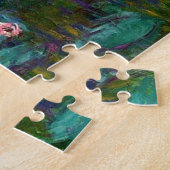 Monet Nympheasのスイレンのパズル ジグソーパズル (側面)