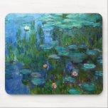 Monet Nympheasのスイレンのマウスパッド マウスパッド<br><div class="desc">Monet Nympheasのスイレンのマウスパッド。 キャンバス1915年の油絵。 彼の生命の最後の30年のために、MonetはGivernyで彼のユリの池を絵を描きました。 Nympheasは金持ちと緑の彼のベストの1つをおよび最愛の仕事およびいろいろな使用表します。 Monet、印象主義、スイレンおよびフランスのな芸術のファンのための素晴らしいギフト。</div>