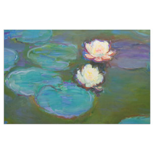 Monet Nympheasの(1897-1898年の)ファインアート ファブリック