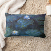 Monet NympheasのLumbarの枕 ランバークッション (ブランケット)