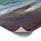 Monet - Rainfall Etretat ポスター (角)