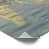 Monet - Regattas At Argenteuil ポスター (角)