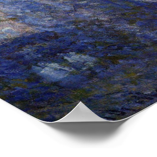 Monet - Rouen Cathedral The Portal Morning Effect ポスター (角)