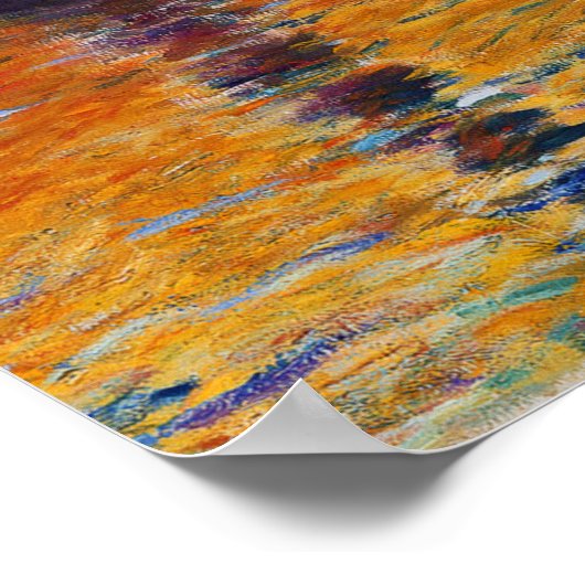 Monet - San Giorgio Maggiore At Dusk 1908 ポスター (角)