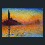 Monet - San Giorgio Maggiore At Dusk 1908 ポスター<br><div class="desc">サン・ジョルジョ・マッジョーレ1908年のデュスクでクロード・モネ。Zeding Art Series Book 3 "Claude Monet - Paintings & Images Vol 2"よりポスターレディな画像については、https://books.zedign.com/zas/3.htmlをご覧ください</div>