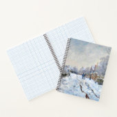 Monet - Snow Scene at Argenteuil ノートブック (内部)