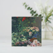 Monet Spring Flowers 招待状 (スタンド正面)
