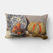 Monet - Still Life with Melon ランバークッション (裏面)