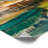 Monet - The Bridge over the Seine, ポスター (角)