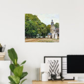 Monet - The Chapel Notre-Dame artwork, ポスター (ホームオフィス)