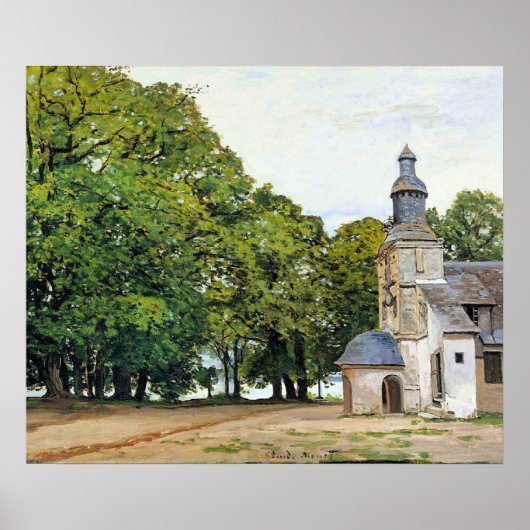 Monet - The Chapel Notre-Dame artwork, ポスター (正面)