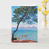 Monet - The Esterel Mountains, 1888 カード (黄色い花)