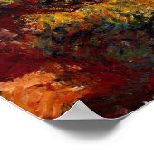 Monet - The Japanese Footbridge, Giverny ポスター (角)