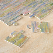 Monet - The Manneport, Cliff at Etreat, Sunset ジグソーパズル (側面)