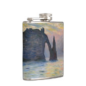 Monet - The Manneport, Cliff at Etreat, Sunset フラスク (右)