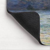 Monet - The Manneport, Cliff at Etreat, Sunset マウスパッド (コーナー)