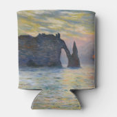 Monet - The Manneport, Cliff at Etreat, Sunset 缶クーラー (裏面)