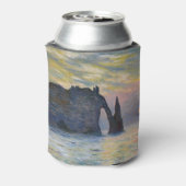 Monet - The Manneport, Cliff at Etreat, Sunset 缶クーラー (缶裏面)