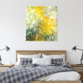 Monet,The Path through the Irises キャンバスプリント (インサイチュ (寝室))