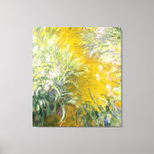 Monet,The Path through the Irises キャンバスプリント (正面)