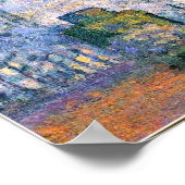 Monet - The Saint-Lazare Station, fine art ポスター (角)