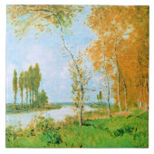 Monet - The Spring in Argenteuil, タイル (正面)