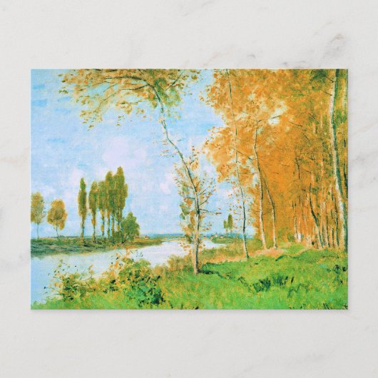 Monet - The Spring in Argenteuil, ポストカード (正面)